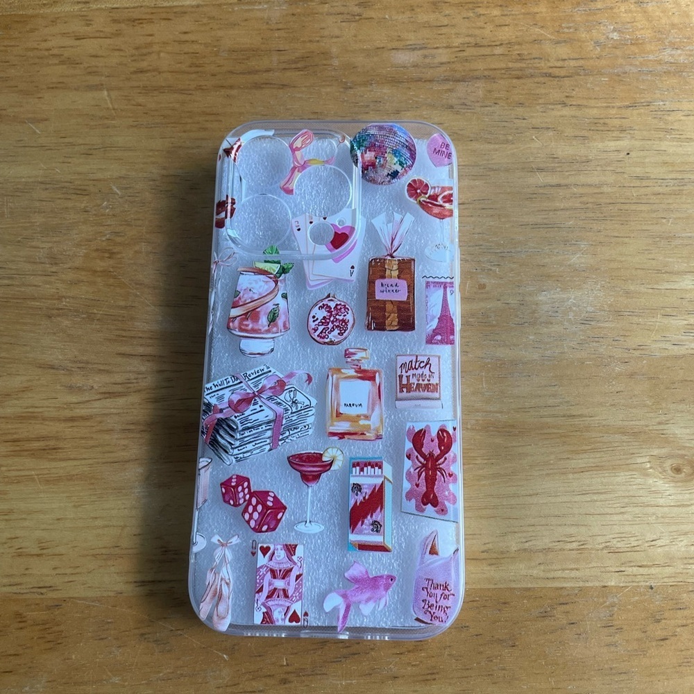 Vibrant Chic Mix iPhone 14 Pro Case – Playful Elegance